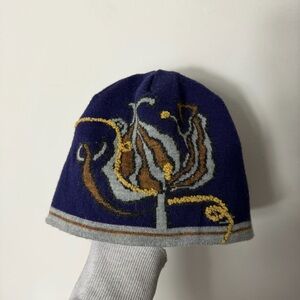 Smartwool 100% Merino Wool Winter Hat Beanie Knit Purple